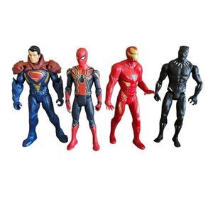 DC Comics Marvel Super heroes 4pc bundle